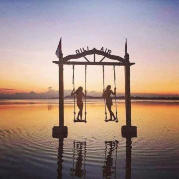 Gili Maya Cottages Гили-Эйр Экстерьер фото